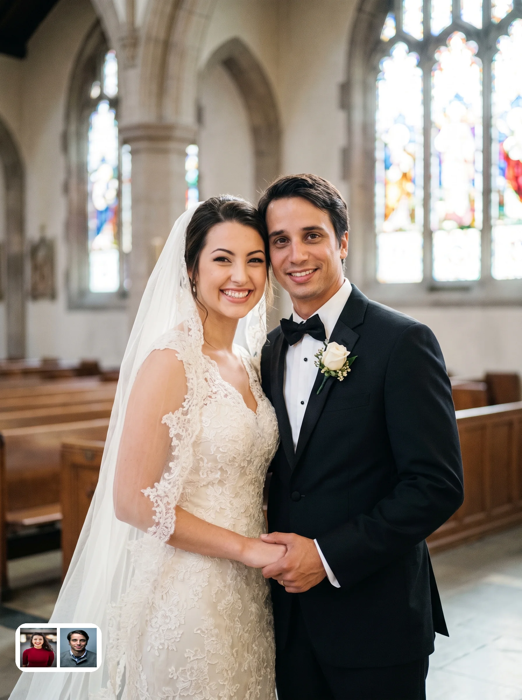 AI portrait — Classic Church
