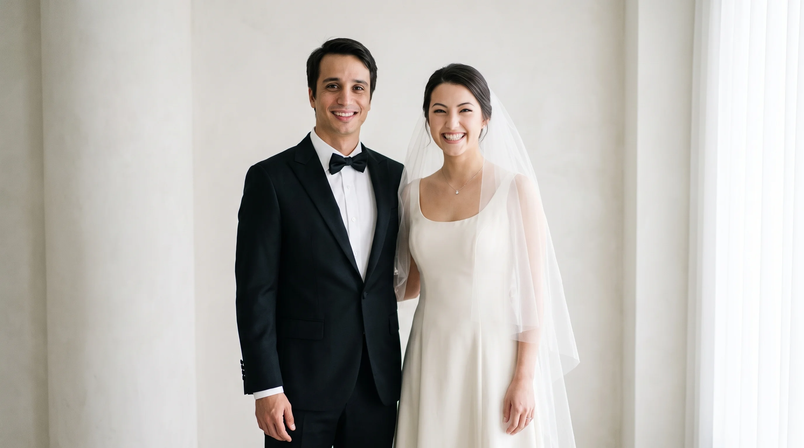 AI wedding portrait — Korean Studio